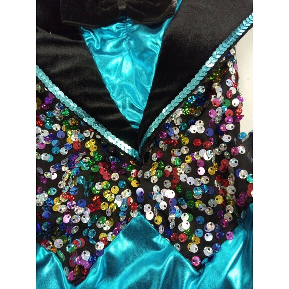 Art Stone Kid's Black Dance Costume Size XS - Picture 4 of 7